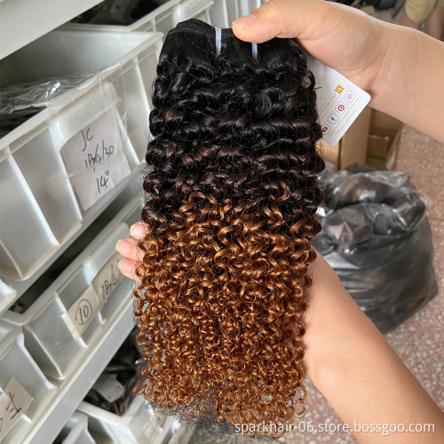 Brazilian Raw Virgin Human Hair Weaving Bundle for Women Weave Hair Extension Black Brown Body Wave